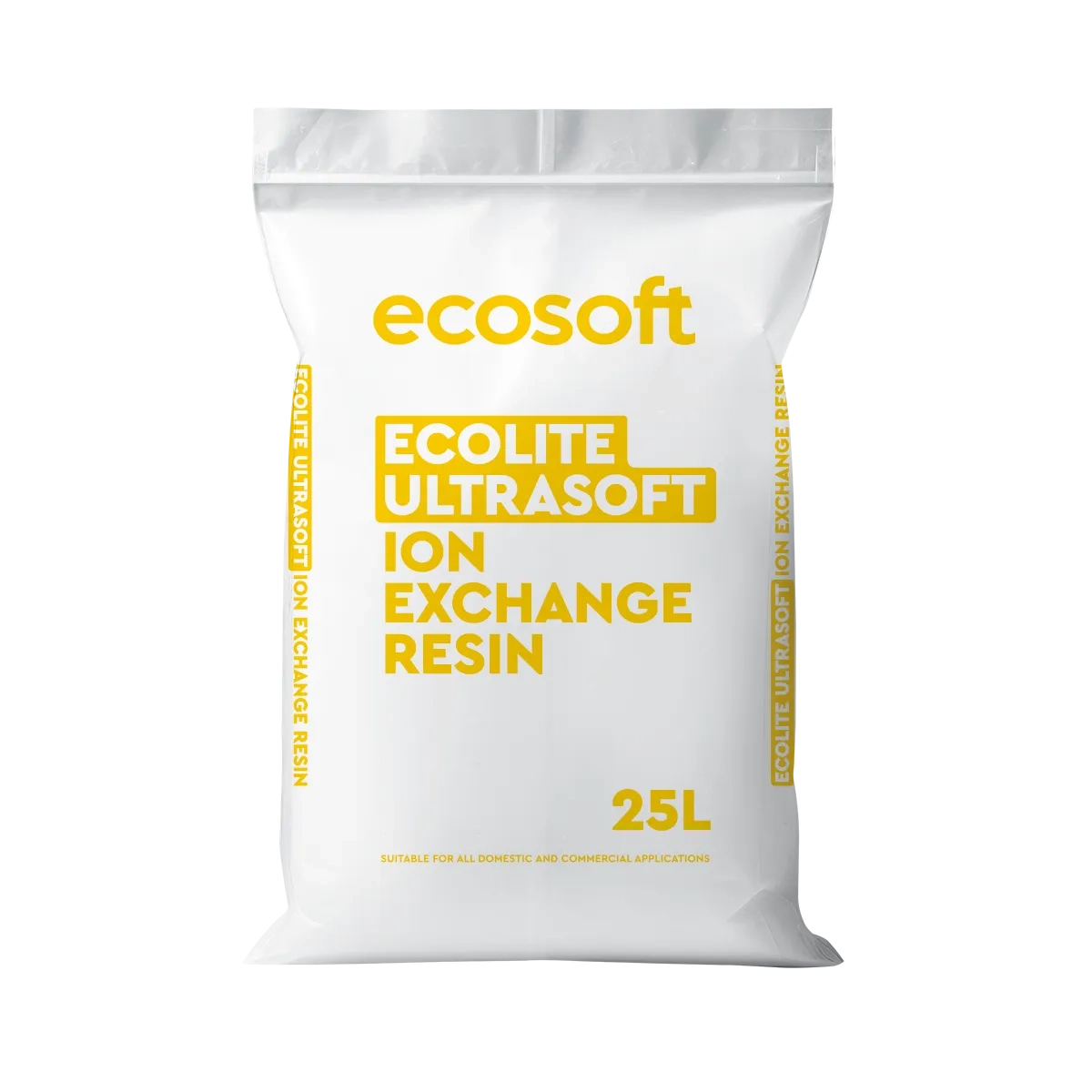 ecost エコスト　ベイジングリキッド　4 Ecosoft Ecolite Ultrasoft strong acid cation exchange resin 25 L